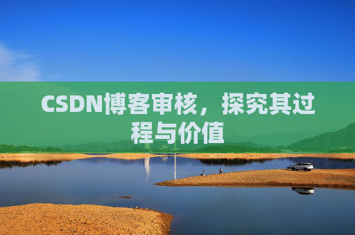 CSDN博客审核,探究其过程与价值